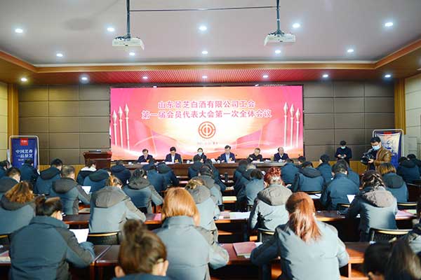 山東景芝白酒有限公司工會委員會第一屆一次會員代表大會召開